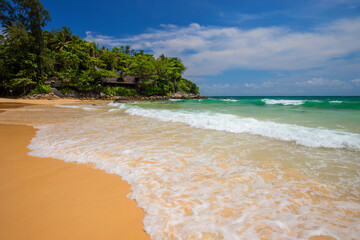 Fototapeta Egzotyczna plaża i ocean obraz
