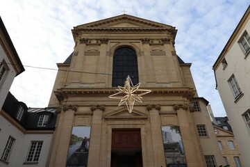 L'église des missions étrangères aussi appelée chapelle de l'épiphanie, construite en 1683, ville de Paris, Ile de France, France