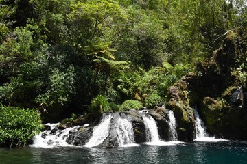 Fototapeta na wymiar Trou noir, ravine de Langevin, Ile de la Réunion, Océan Indien
