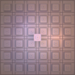 Pattern background with cubes. Product presentation. 3d render