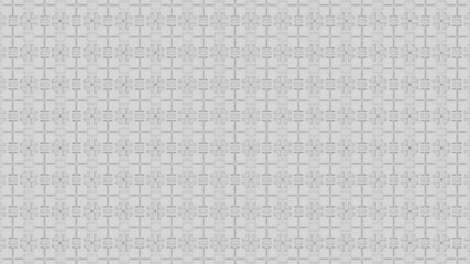 Abstract background with cubes. Black and white scene. 3d render. 3d illustration