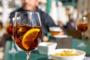 Cup of vermouth