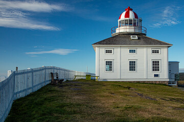 Canada, Newfoundland, Cape Spear historic lighthouse.