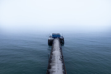 Bridge over the water in Newport Beach, California