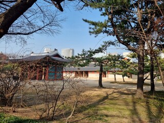 Fototapeta na wymiar Deoksugung Palace in Korea