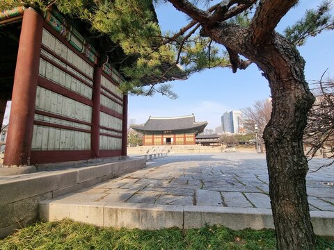 Deoksugung Palace in Korea