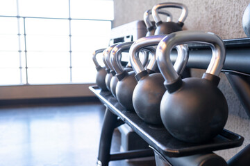  kettlebell in the gym
