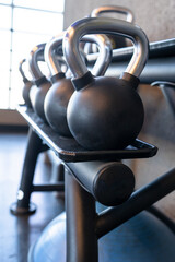 Obraz premium kettlebell in the gym