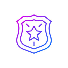 Police badge icon