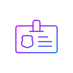 Police id icon