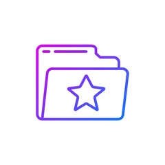 Star folder icon