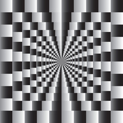 Visual illusion of motion. Design Element