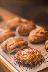 Sweden, Stockholm, Gamla Stan, Old Town, traditional cinnamon buns