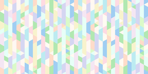 Seamless pattern. Polygonal background. Seamless texture. Colored geometric banner