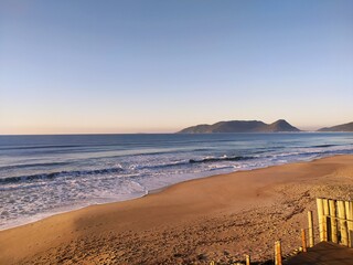 sunset at the beach