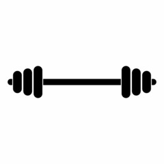 dumbbell icon set, dumbbell vector set sign symbol
