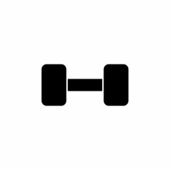 dumbbell icon set, dumbbell vector set sign symbol