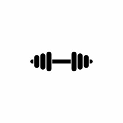 dumbbell icon set, dumbbell vector set sign symbol