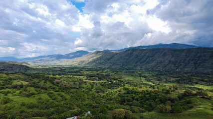 Paisaje El Bordo, municipio de Patía, Cauca, Colombia