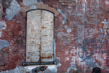 Old building with door