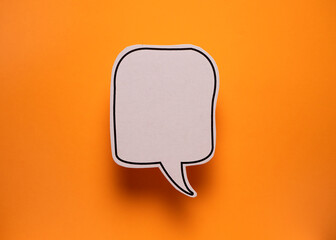 Empty space Paper Tag for your text