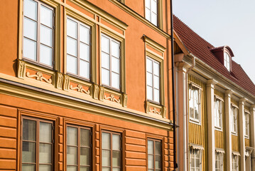 Fototapeta na wymiar Sweden, Kalmar, town building detail (Editorial Use Only)