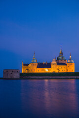 Sweden, Kalmar, Kalmar Slott castle, dusk © Danita Delimont