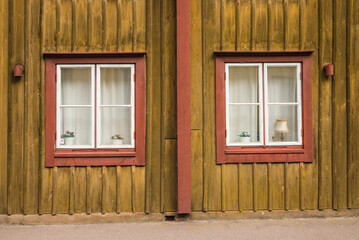 Sweden, Kalmar, town building detail (Editorial Use Only)