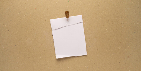 Empty space Paper Tag for your text