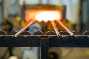 Sweden, Glasriket, Kingdom of Glass historical glass making region, Boda, Boda Glasbruk former...