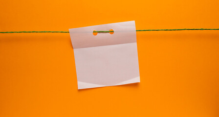 Empty space Paper Tag for your text