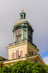 Fototapeta na wymiar Sweden, Vastragotland and Bohuslan, Gothenburg, Domkyrkan cathedral, exterior (Editorial Use Only)