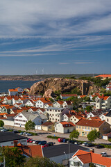 Sweden, Bohuslan, Lysekil, town view