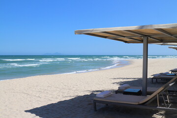 ベトナムダナンのビーチリゾート写真です。