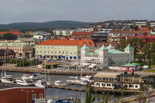 Sweden, Bohuslan, Stromstad, town view (Editorial Use Only)