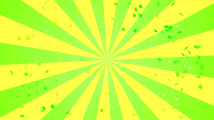 線のアニメーション(紙吹雪)
Line animation (confetti)