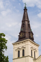 Fototapeta na wymiar Sweden, Varmland, Karlstad, Domkyrkan cathedral, exterior (Editorial Use Only)