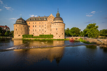 Fototapeta na wymiar Sweden, Narke, Orebro, Orebro Castle, exterior