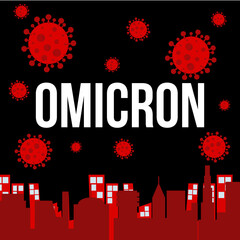 omicron variant virus attack the city