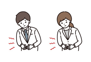 薬剤師 医師 男性 女性 腹痛