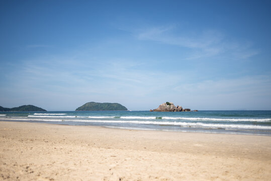 Praia de Juquehy, S&atilde;o Sebasti&atilde;o, litoral norte de S&atilde;o Paulo