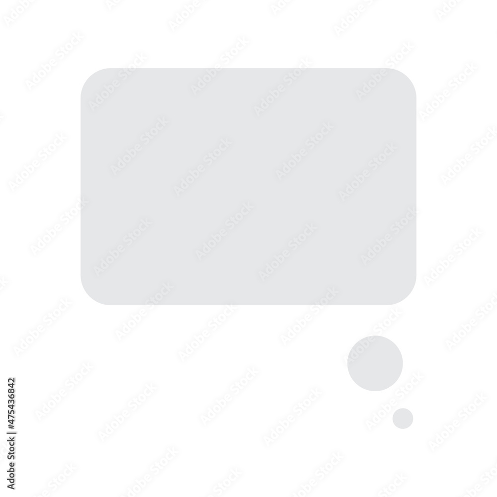 Poster chat box icon. lilac sign. line art. dialogue emblem. communicate button. app element. vector illust
