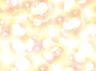 キラふわ水彩背景素材（シームレス）