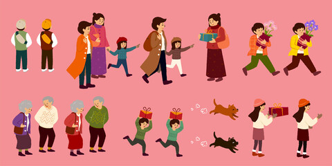 Asian characters for CNY