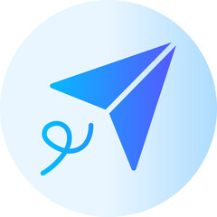 send message gradient icon