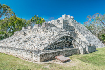 Mexico, Campeche. Edzna Ruins, Ball Court