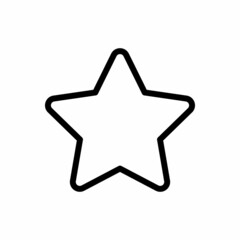 star line icon vector