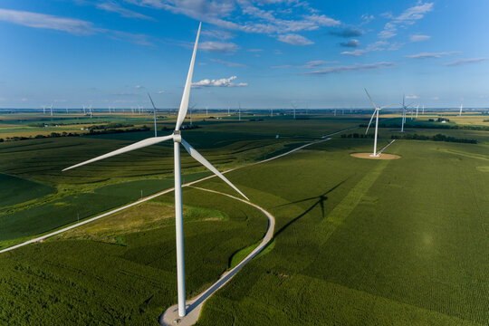 Windmill Farm, Macon County, Illinois