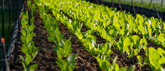 Vegetables, hydroponic, horticulture inn Thailand