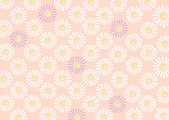 花柄のパターン